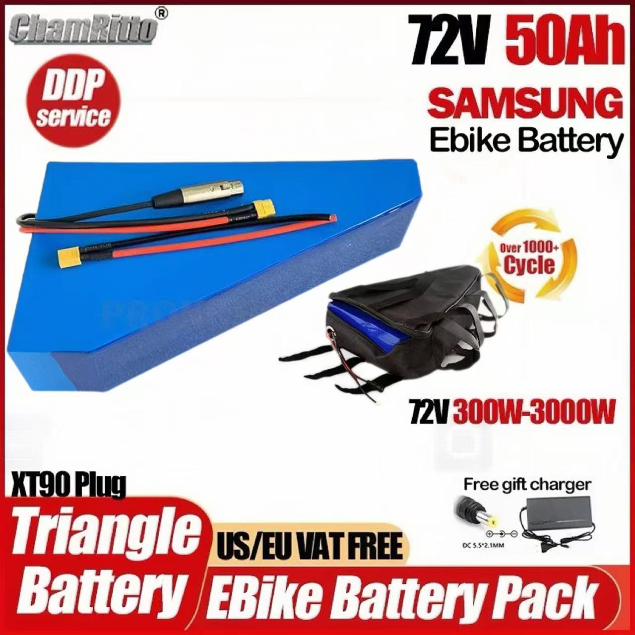 Ebike Conversion Kit 72V 3000W - Sepeda listrik 72v 3000w Cham Rider
