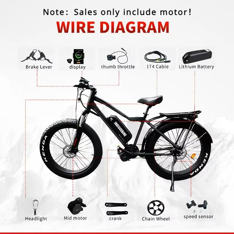 Kit Konversi Sepeda Listrik BA - Bafang Bbshd 1000W Conversion Kit ulasan dan harga